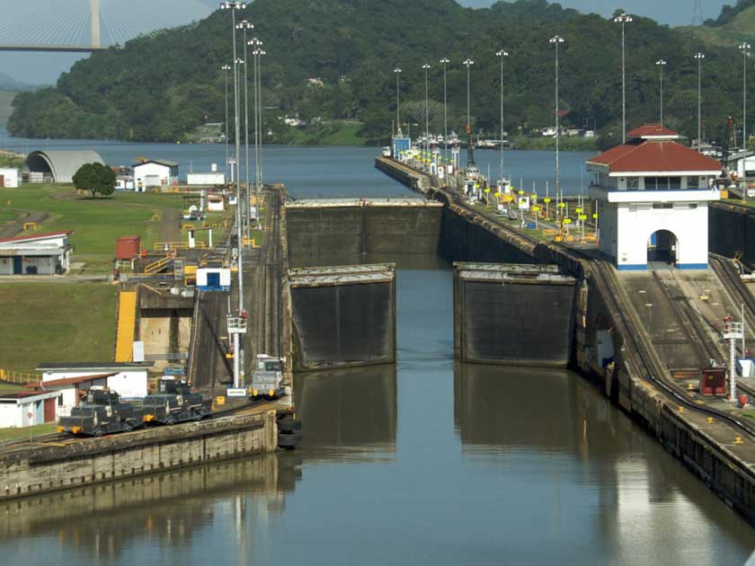 Entry to the Panama Canal